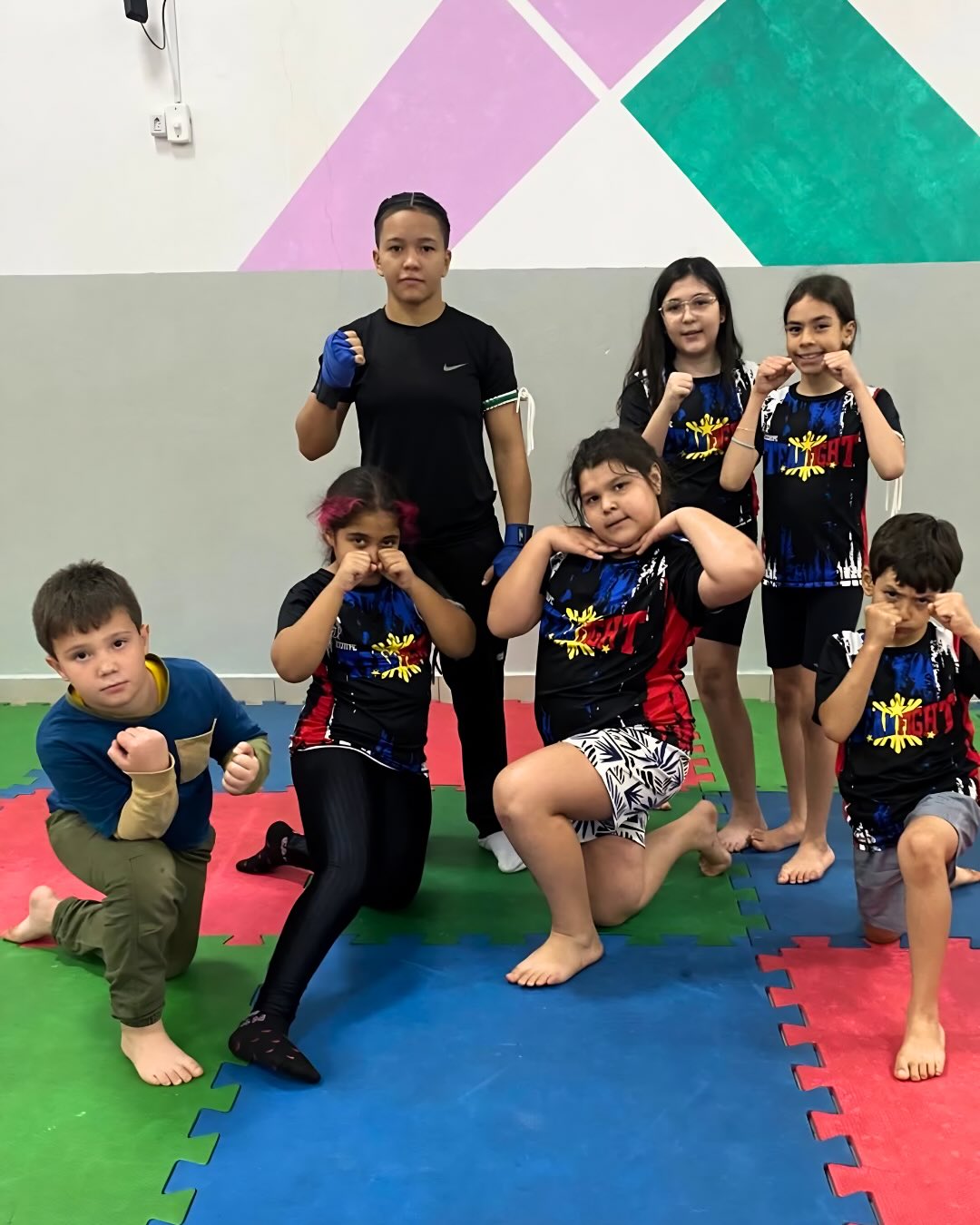 Instrutores de lutas da VF Kids