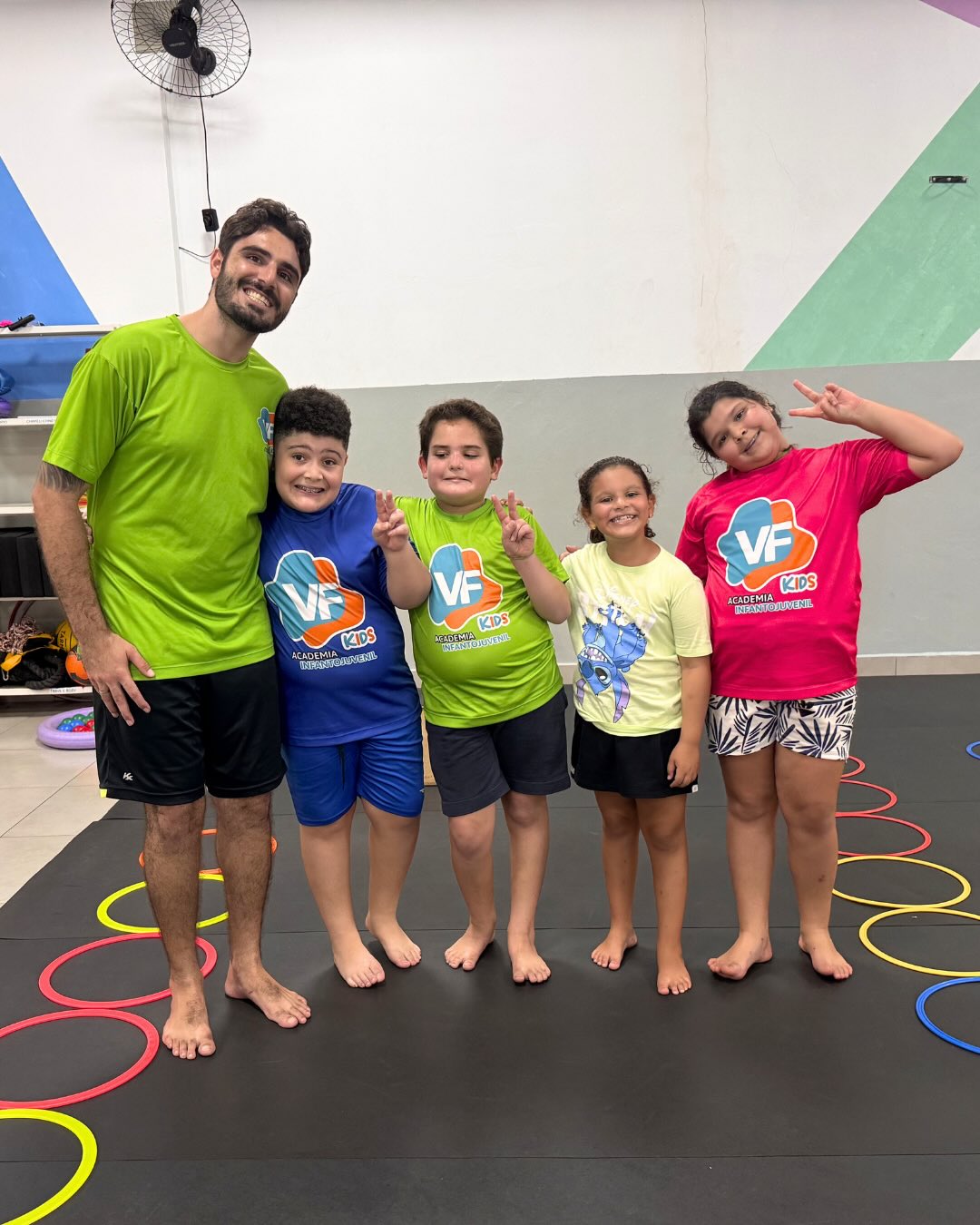 Tio Victor, idealizador da VF Kids